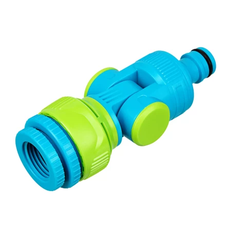 Адаптер штуцерный Palisad, шарнирный, с переключателем, 1/2-1'', Luxe 65781 купить в Надыме