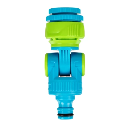 Адаптер штуцерный Palisad, шарнирный, с переключателем, 1/2-1'', Luxe 65781 купить в Надыме