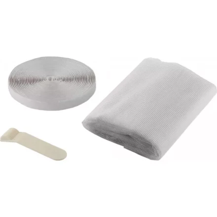 Сетка STAYER "COMFORT" противомоскитная для окна, с крепежной лентой, белая, ПЭТ, 1,1 х 1,3м 12480-11-13 купить в Надыме