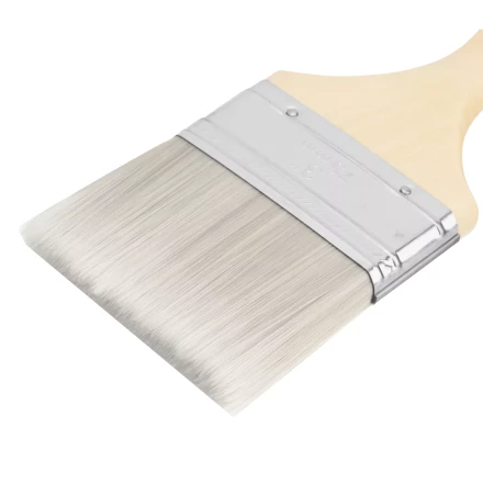 Кисть плоская для лаков "Евро" 3", искусственная щетина, деревянная ручка Matrix 83089 купить в Надыме