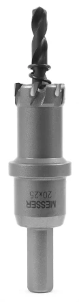 ТСТ коронка MESSER 20X25 с центрирующим сверлом и толкающей пружиной купить в Надыме