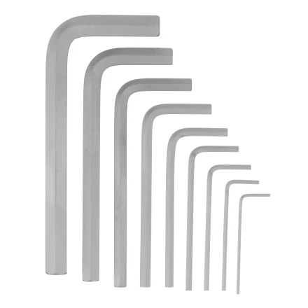 Набор ключей имбусовых, HEX, 1,5-10 мм, CrV, 9 шт. Сибртех 123667 купить в Надыме