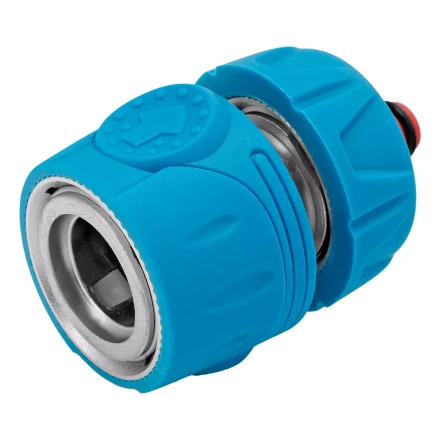 Соединитель быстросъемный Palisad 1/2", аквастоп, алюминий, TPR, Luxe 65835 купить в Надыме