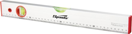 Уровень алюминиевый 1000 мм 2 глазка линейка  SPARTA 35110 купить в Надыме