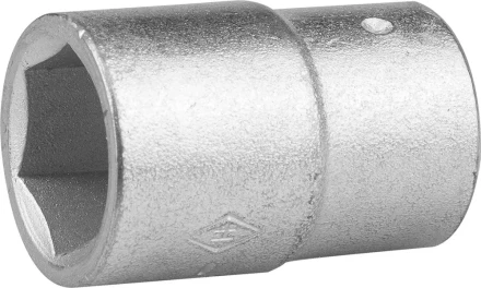 Головка торцовая НИЗ (1/2"), 40Х, шестигранная, оцинкованная, 18мм 2772-18 купить в Надыме