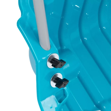 Скрепер-волокуша для уборки снега  Palisad 61694, полипропилен, колеса, 595х715х1445мм, рукоятка с ПВХ, LUXE купить в Надыме