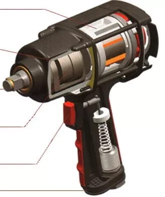 Пневмогайковерт SCORPIO YU-1285TH купить в Надыме