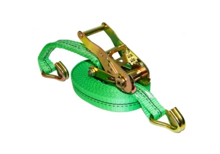 Ремень стяжной TOR 2,5/5,0 т 10,0 м 50 мм зеленый (Long Ergo, пластиковая ручка) 1042387 купить в Надыме