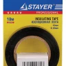Изолента, STAYER Profi 12292-D-15-10, ПВХ, на карточке, 15мм х 10м х 0,18мм, черная 12292-D-15-10 купить в Надыме