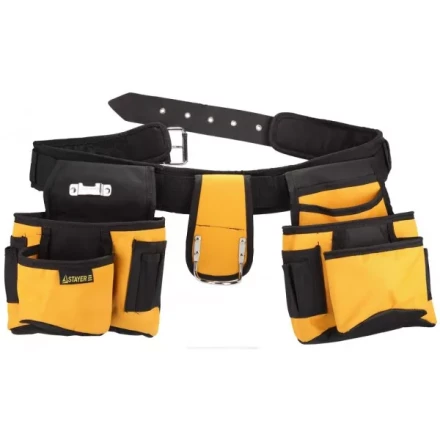 Пояс STAYER для инструментов, нейлоновый, 18 карманов 38612 купить в Надыме