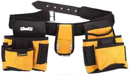 Пояс STAYER для инструментов, нейлоновый, 18 карманов 38612 купить в Надыме