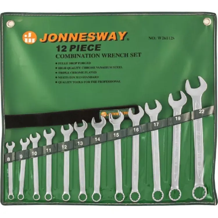 Набор ключей комбинированных 8-22мм 12предметов Jonnesway W26112S 47355 купить в Надыме