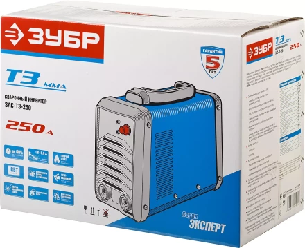 Сварочный инвертор ММА ЗАС-Т3-250 серия ПРОФЕССИОНАЛ купить в Надыме