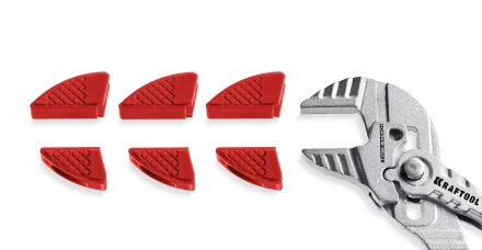 Сменные защитные накладки на губки KRAFTOOL 22069-S3 купить в Надыме