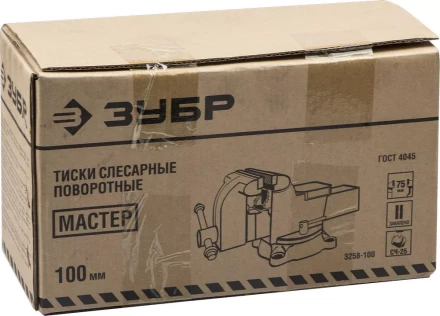 Тиски ЗУБР МАСТЕР слесарные серия МАСТЕР купить в Надыме