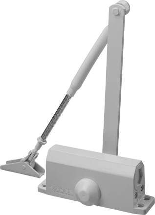 Доводчик дверной ЗУБР &quot;ПРОФЕССИОНАЛ&quot; для дверей массой до 40 кг цвет белый 37911-50 купить в Надыме