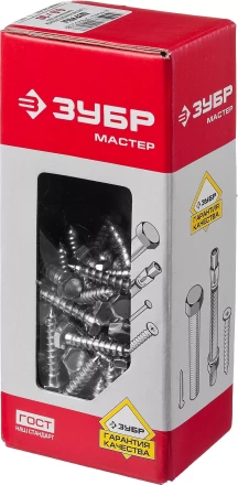 Шурупы ШДШ с шестигранной головкой (DIN 571) коробка серия МАСТЕР купить в Надыме