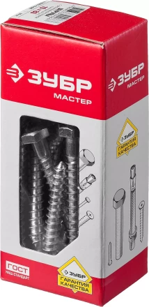 Шурупы ШДШ с шестигранной головкой (DIN 571) коробка серия МАСТЕР купить в Надыме