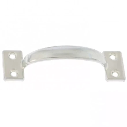 Ручка-скоба РС-90 цельнотянутая цинк 5 шт Россия 91593 купить в Надыме