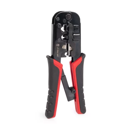 Кримпер многофункциональный КВТ JT-03А с 3 встроенными модулями для обжима RJ-45, RJ-12, RJ-11, RJ-22 (89228) купить в Надыме