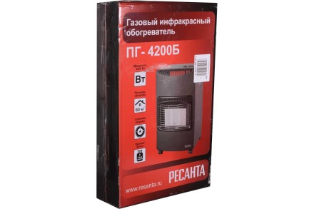 Газовый инфракрасный обогреватель Ресанта ПГ-4200Б купить в Надыме