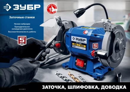 ЗУБР d 200, 500 Вт, заточной станок, Профессионал (ПСТ-200) купить в Надыме