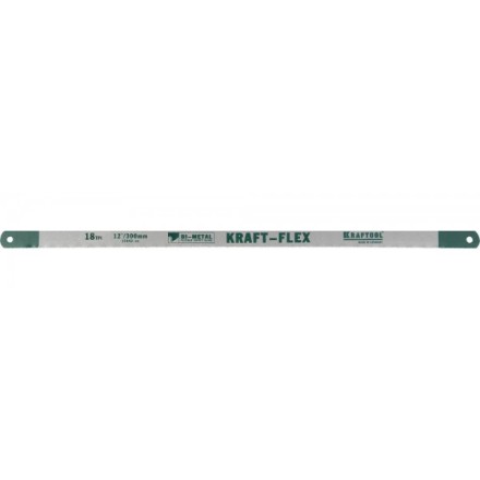 Полотно &quot;KRAFT-FLEX&quot; по металлу, KRAFTOOL 15942-18-S50, Bi-Metal, 18TPI, 300 мм, 50 шт 15942-18-S50 купить в Надыме