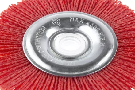 Кордщетка HAMMER плоская 125мм для УШМ нейлон (207-115) купить в Надыме