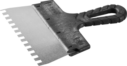 Шпатель ЗУБР "МАСТЕР" ФАСАДНЫЙ, нержавеющее полотно, 200мм, зуб 8х8мм 10078-20-08 купить в Надыме