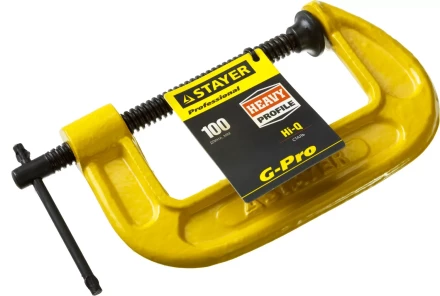 Струбцина STAYER "PROFI" G-образная, 100мм 32144-100 купить в Надыме