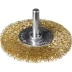 ЗУБР "ПРОФЕССИОНАЛ". Щетка дисковая для дрели, витая латунированная стальная проволока 0,3мм, 63мм 3520-063_z02 купить в Надыме