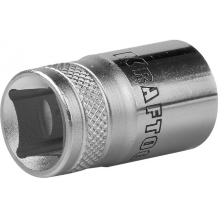 Торцовая головка KRAFTOOL &quot;INDUSTRIE QUALITAT&quot;, Cr-V, SUPER-LOCK, хромосатинированная, 1/2&quot;, 15 мм 27801-15_z01 купить в Надыме