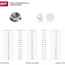 Гайка ЗУБР "МАСТЕР" DIN 6923 с фланцем, класс прочности 8, оцинкованная,  M16, 5кг 303630-16 купить в Надыме