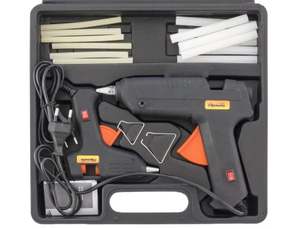Набор клеевых пистолетов в кейсе 7/11 мм 20/100 Вт 3/8 г./мин. выключатель SPARTA 93038 купить в Надыме