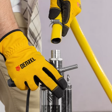 Скважинный насос Denzel DWS-3,5-100, винтовой, диаметр 3,5", 800 Вт, 1700 л/ч, напор 100 м 97251 купить в Надыме