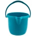 Ведро пластмассовое круглое 12 л, бирюзовое, Home Palisad 929575 купить в Надыме