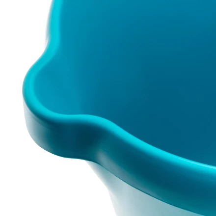 Ведро пластмассовое круглое 12 л, бирюзовое, Home Palisad 929575 купить в Надыме