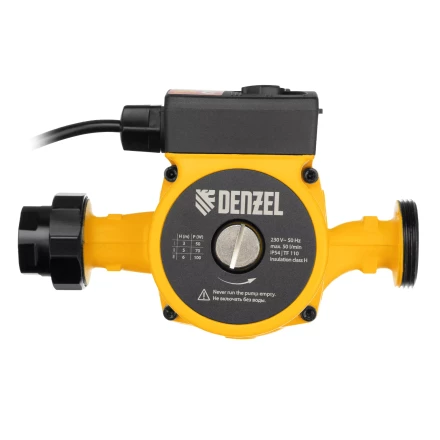 Циркуляционный насос CP25-6, напор 6 м, 50 л/мин, 1 м кабель, монт. длина 180 мм Denzel 99411 купить в Надыме
