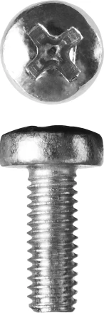 Винт ЗУБР "МАСТЕР" DIN 7985, класс прочности 4.8, оцинкованный, M3x10мм, 5кг 303150-03-010 купить в Надыме