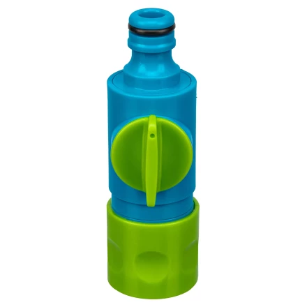 Соединитель штуцерный, с переключателем, Palisad Luxe 65782 купить в Надыме