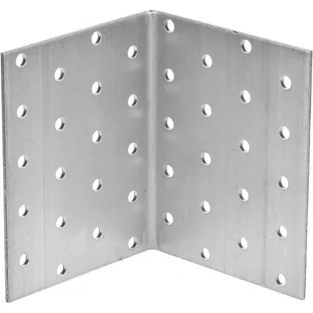 Крепежный угол ЗУБР "МАСТЕР" равносторонний, 100х80х80мм, 20шт 310205-100-080 купить в Надыме