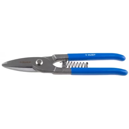 Ножницы по металлу цельнокованые ЗУБР 220мм, прямые, усиленные, твердость HRC 58-61 23012-25_z01 купить в Надыме