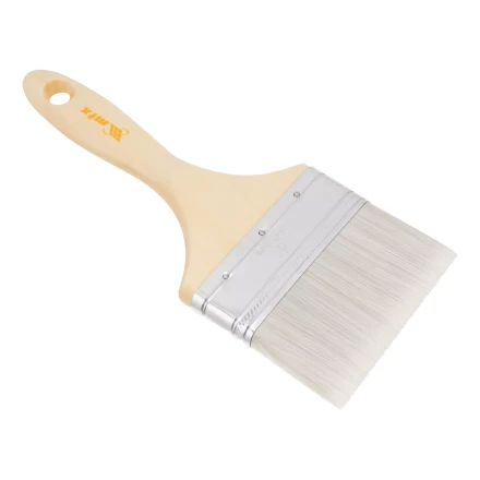 Кисть плоская для лаков "Евро" 4", искусственная щетина, деревянная ручка Matrix 83090 купить в Надыме