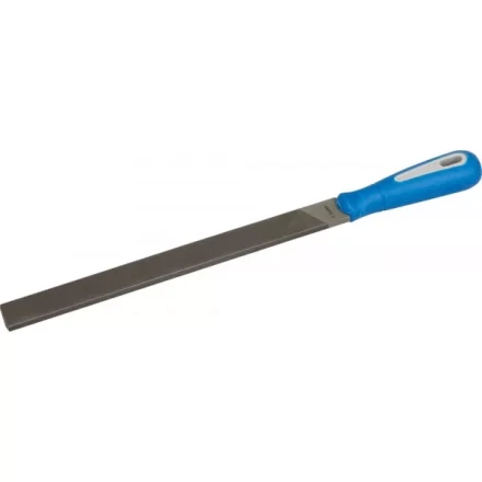 Напильник ЗУБР "ЭКСПЕРТ" плоский, двухкомпонентная рукоятка, № 3, 250мм 1611-25-3 купить в Надыме