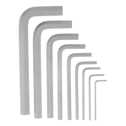 Набор ключей имбусовых, HEX, 2-12 мм, CrV, 9 шт. Сибртех 123677 купить в Надыме