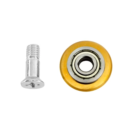 Ролик режущий с подшипником для плиткореза, 22х6х6мм, TiN Denzel 87675 купить в Надыме