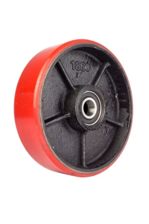Колесо полиуретан 180х50 мм с подшипником для тележек гидравлических для BF/DF-III/RHP/AC/DF/CW2 1001404 купить в Надыме