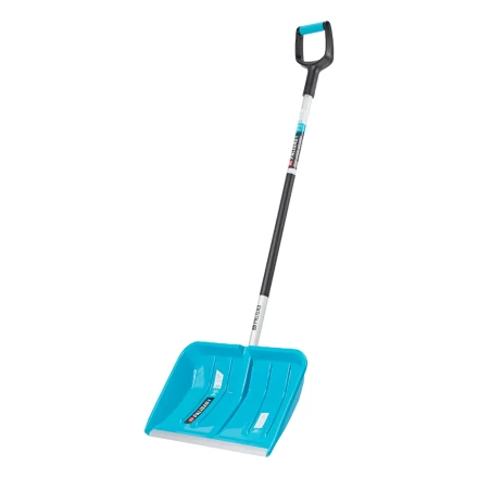Лопата-скрепер для уборки снега Palisad 61727, полипропилен, 550х340х1450 мм, алюминиевый черенок, ПВХ, LUXE купить в Надыме