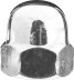 Гайка ЗУБР колпачковая DIN 1587, оцинкованная,  M5, ТФ0, 12000 шт. 4-303680-05 купить в Надыме