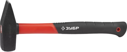 Молоток с фиберглассовой рукояткой, ЗУБР "МАСТЕР" 20020-15, кованый, 1500 г 20020-15 купить в Надыме